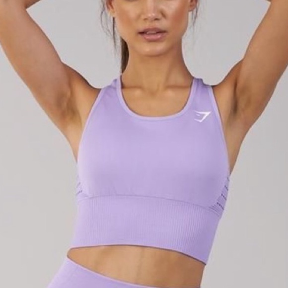 SALE 🎉 Gymshark Energy Seamless Crop Vest Pastel - Picture 3 of 6